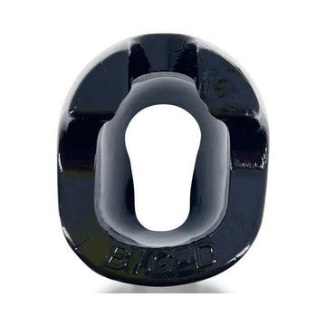 Oxballs Big-D Shaft Grip Cockring Black - CheapLubes.com