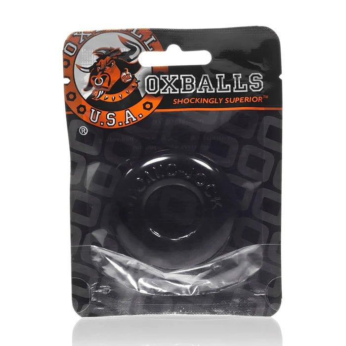 Oxballs Donut 2 Stretch Cockring - Black - CheapLubes.com