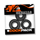 Oxballs Cockpack Multi Design 3-Pack - Black Mica-1