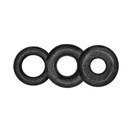 Oxballs Cockpack Multi Design 3-Pack - Black Mica - 0