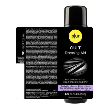 pjur Cult Dressing Aid for Rubber & Latex Clothing 3.4 oz (100 mL) - 0