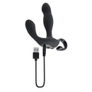 PLAYBOY Come Hither Rechargeable Silicone Vibrating Prostate Stimulator w/Remote - CheapLubes.com