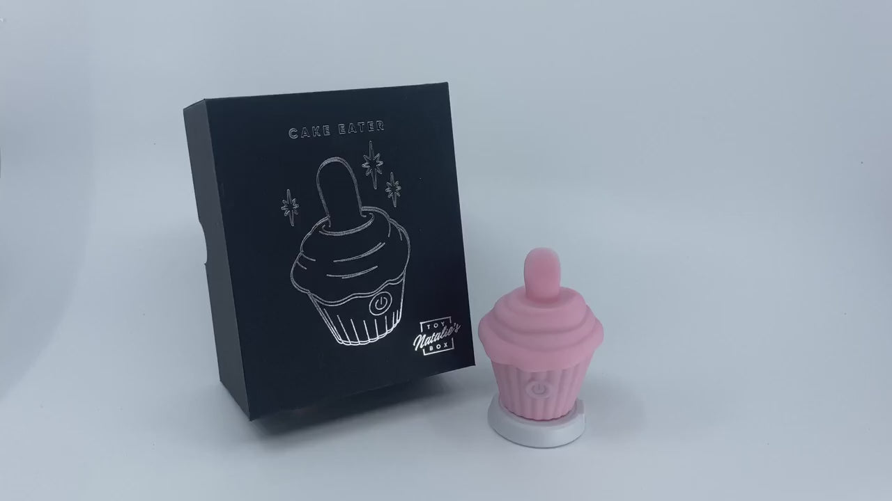 Cake Eater Clit Flicker Stimulator Rechargeable - Pink-5