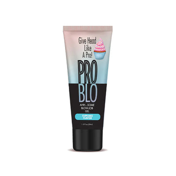 ProBlo Oral Pleasure Gel 1.5 oz – Flavored Water-Based Lubricant (3 Options) - 0