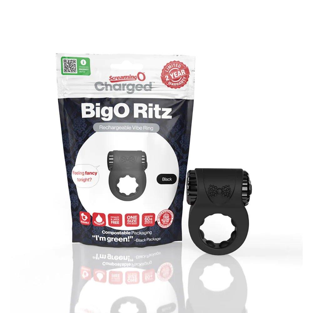 Screaming O Charged - Big O Ritz Vibrating C-Ring - Rechargeable - CheapLubes.com