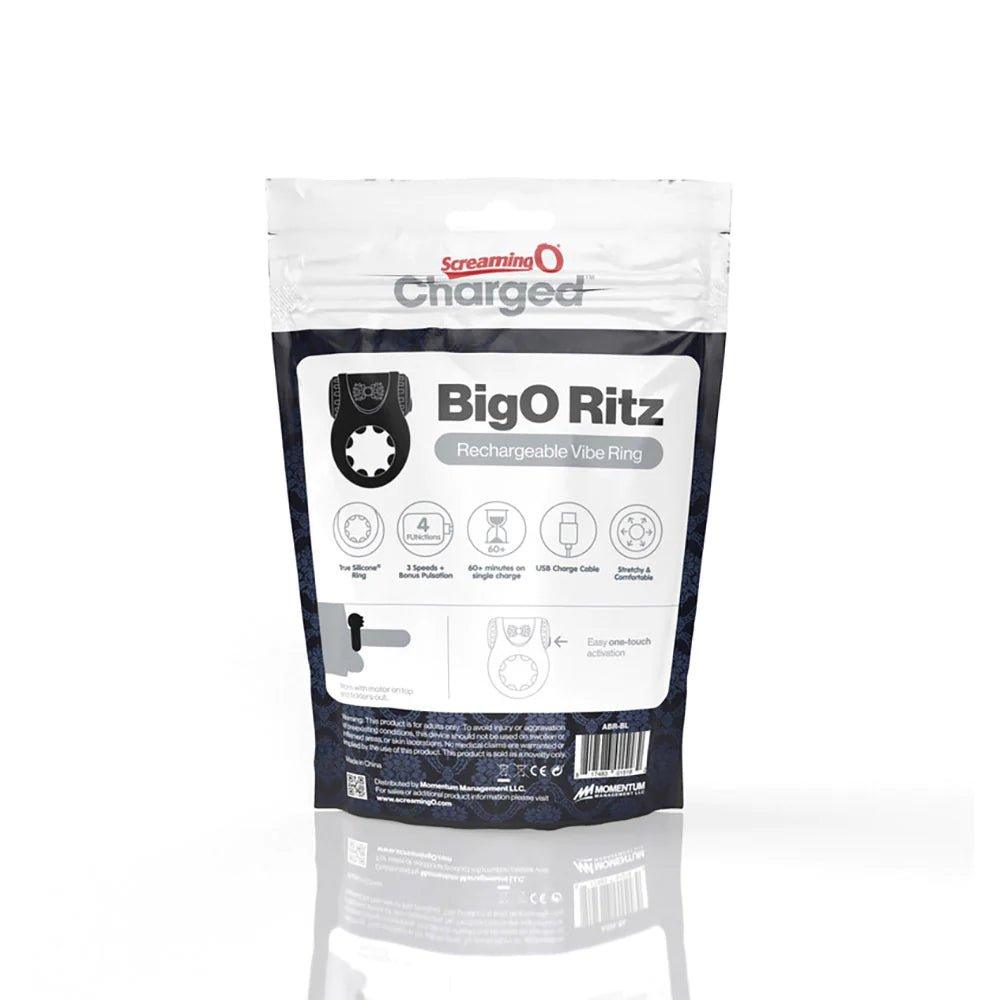 Screaming O Charged - Big O Ritz Vibrating C-Ring - Rechargeable CheapLubes.com Screaming O Charged - Big O Ritz Vibrating C-Ring - Rechargeable CheapLubes.com