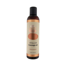 Sliquid Massage Oils Natural Nut & Seed Based Blends 8.5 oz - 0