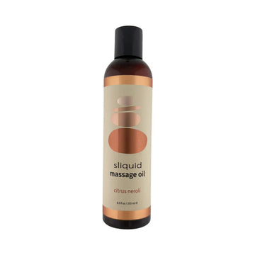 Sliquid Massage Oils Natural Nut & Seed Based Blends 8.5 oz - 0