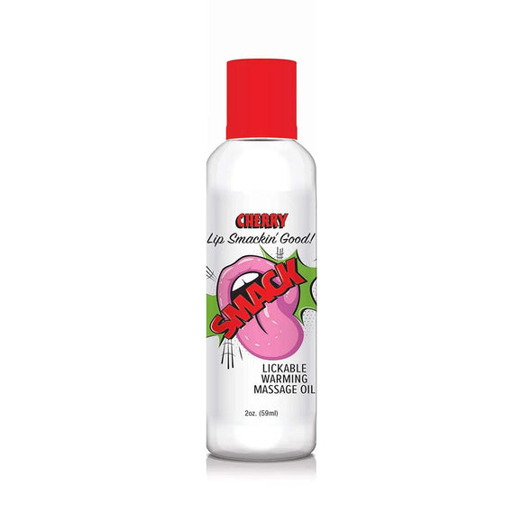 Smack - Warming & Lickable Massage Oil 2 oz - 6 Flavors