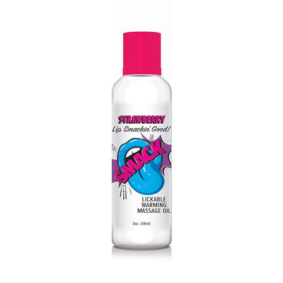 Smack - Warming & Lickable Massage Oil 2 oz - 6 Flavors - 0
