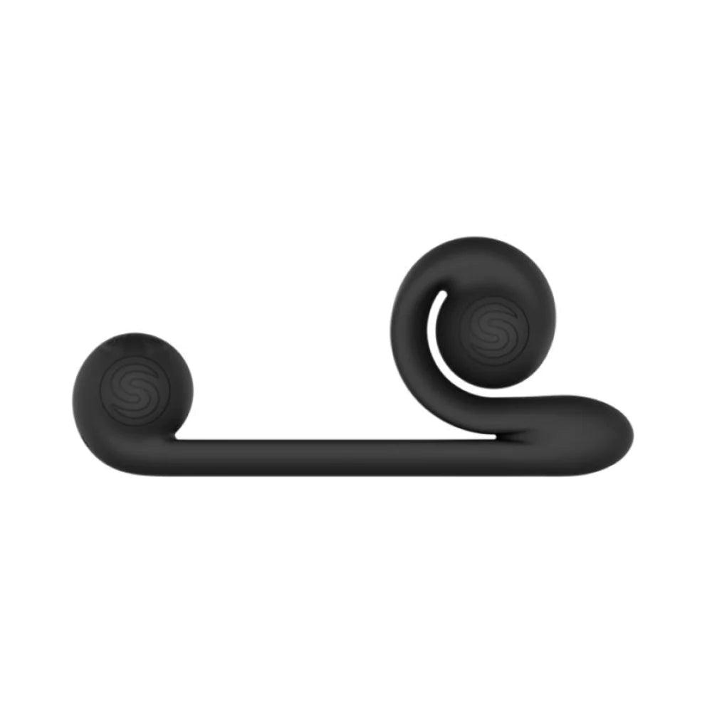 Snail Vibe Black - Rechargeable Unique Spiral Head - CheapLubes.com