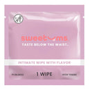 Sweetums Intimate Wipes w/Flavor - 1 Individual Wipe-2