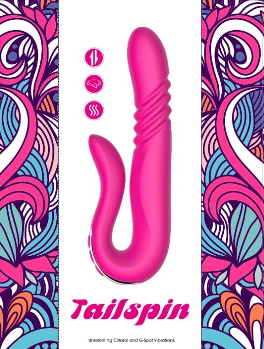 Tailspin - Thrusting and Dual Stimulating - Clitoral and G-Spot Vibrat | CheapLubes.com Tailspin - Thrusting and Dual Stimulating - Clitoral and G-Spot Vibrat | CheapLubes.com