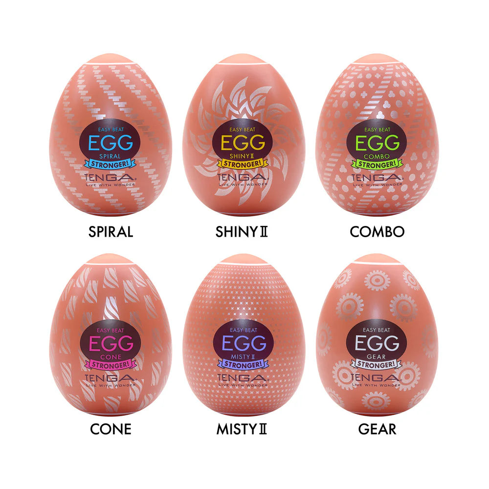 Tenga EGG Variety Pack Hard Boiled II  - 6 Pack