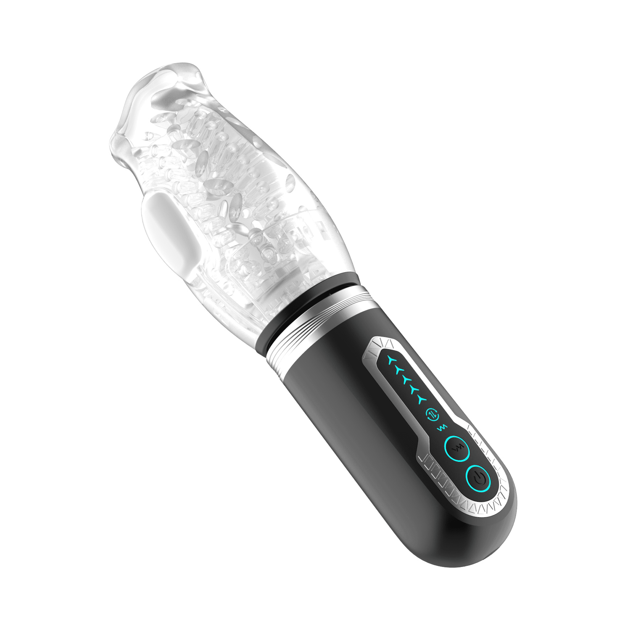 The Male Rose 3 - Rotating - Vibrating - Thrusting Masturbator - Rechargeable - CheapLubes.com