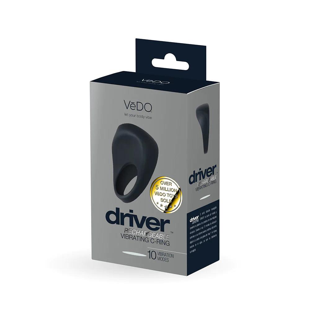 VeDO Driver Rechargeable Vibrating C-Ring - CheapLubes.com