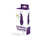 VeDO - Crazzy Bunny Rechargeable Mini Vibe - Deep Purple-1