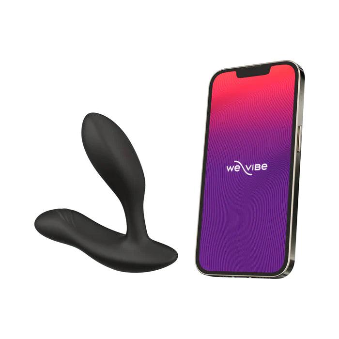 We-Vibe Vector+ Rechargeable Remote-Controlled Prostate Massager - Black - CheapLubes.com