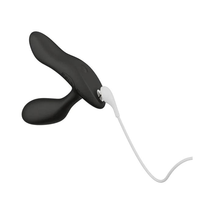 We-Vibe Vector+ Rechargeable Remote-Controlled Prostate Massager - Black - CheapLubes.com