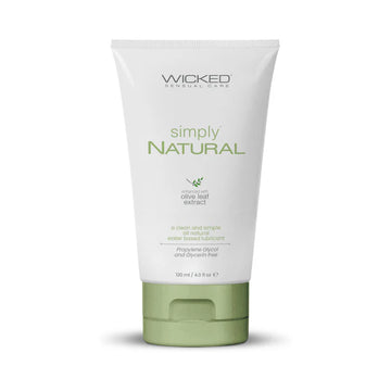 Wicked Simply Natural Water-Based Lubricant 4oz (120mL)