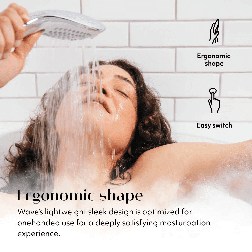 Womanizer Wave - Shower Head Masturbator CheapLubes.com Womanizer Wave - Shower Head Masturbator CheapLubes.com