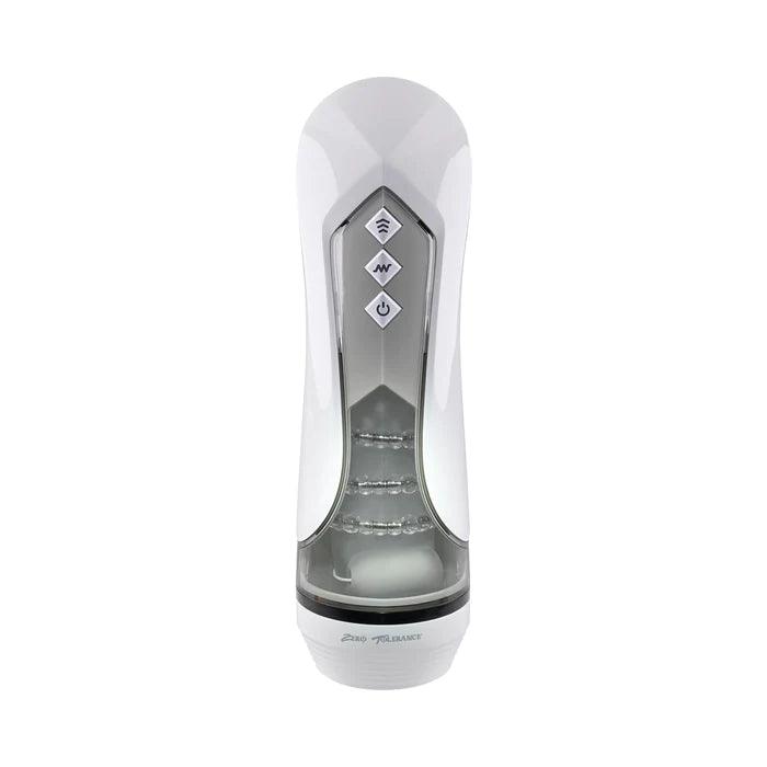 Zero Tolerance - Rechargeable Stroking Buddy - White - CheapLubes.com