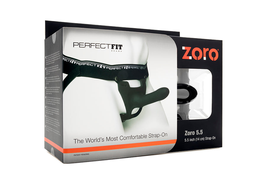 Perfect Fit Brand Zoro 5.5" Strap-On System