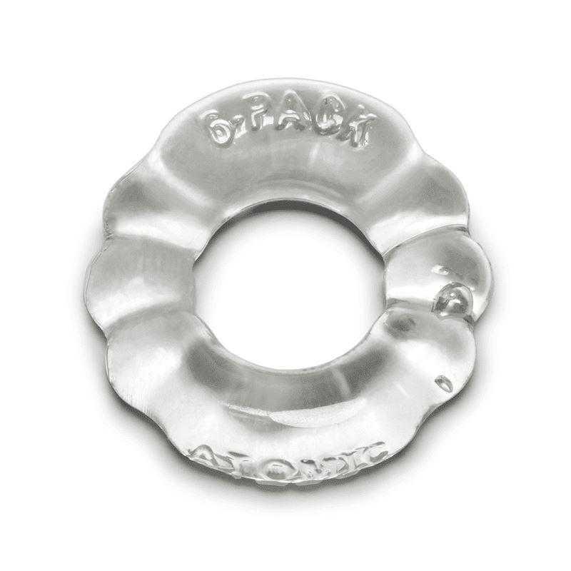 OxBalls 6-Pack Cockring - 1 Cockring - Clear - CheapLubes.com