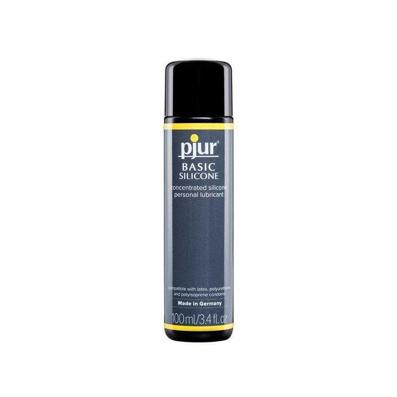 Pjur BASIC Silicone Concentrated Silicone Personal Lubricant 100 mL (3.4 oz) - CheapLubes.com