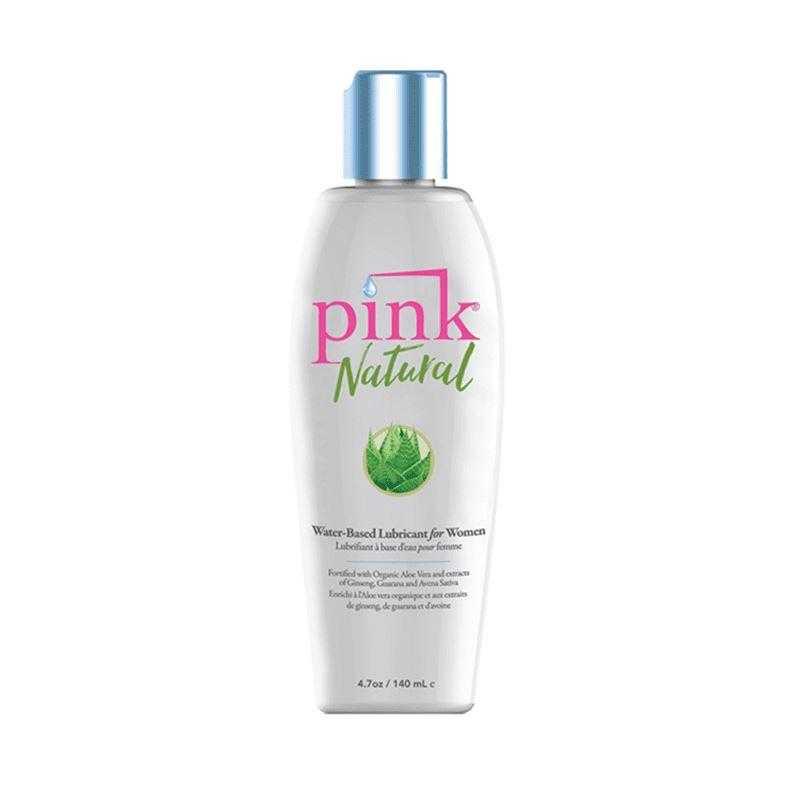 Pink Natural Water Based 4.7 oz (140 ml) - CheapLubes.com
