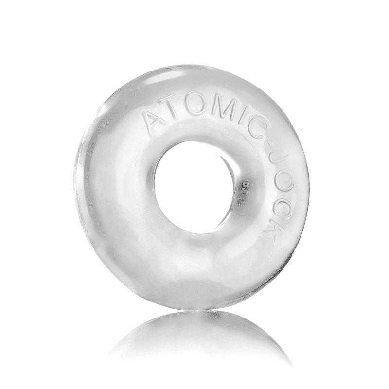 OxBalls Donut 2 Stretch Cockring - Clear - CheapLubes.com