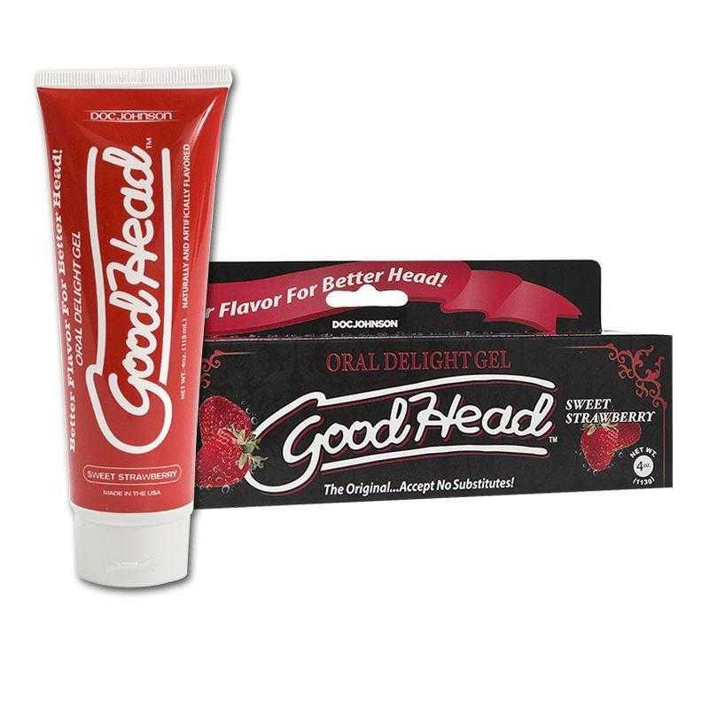 Good Head - Sweet Strawberry 4 oz (118 ml) - CheapLubes.com