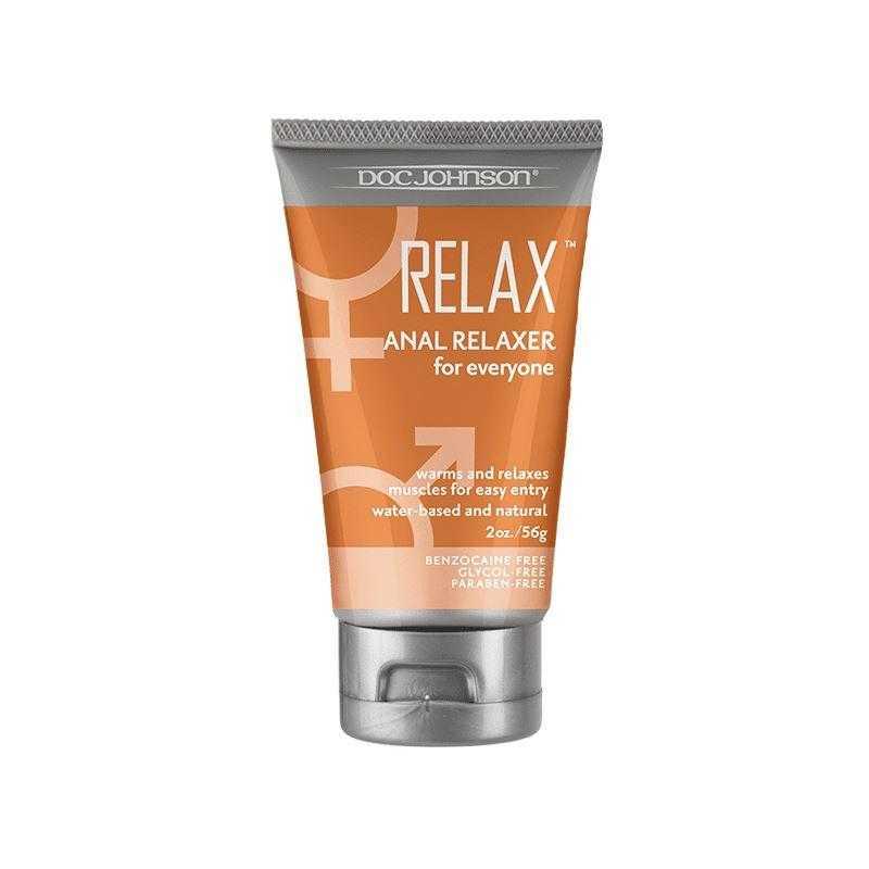 Doc Johnson Intimate Enhancements RELAX Anal Relaxer Gel 2 oz (56 g) - CheapLubes.com