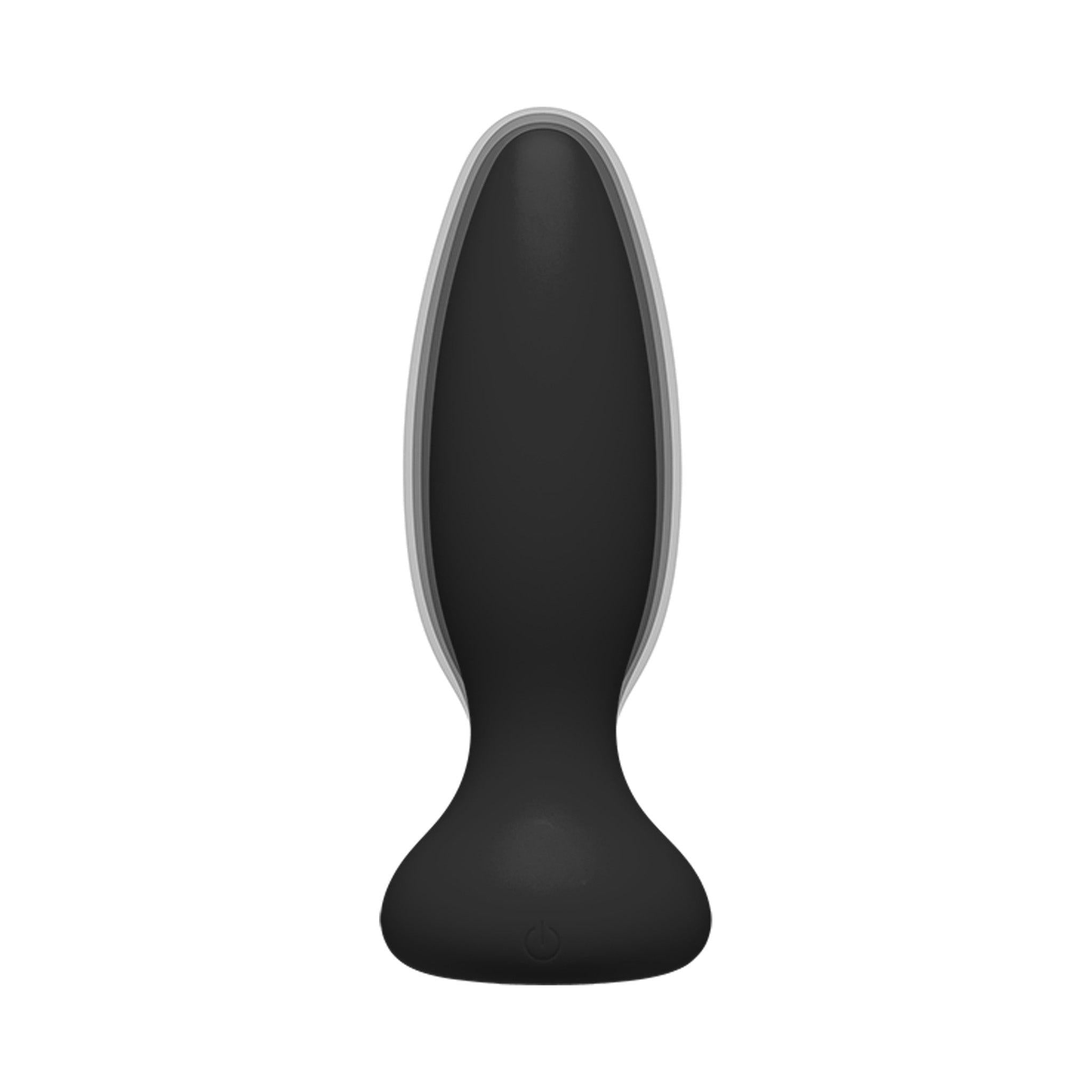 A-Play Vibe / 4.75" Beginner Silicone Rechrgeable Anal Plug w/Remote - CheapLubes.com