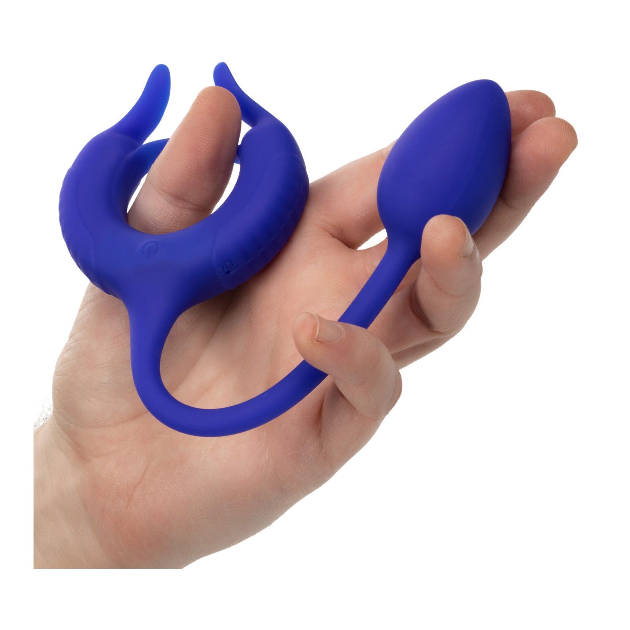 Admiral Plug and Play Vibrating Weighted Cock Ring - Rechargable