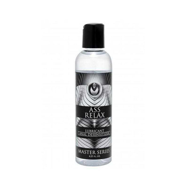 Master Series Ass Relax Desensitizing Lubricant - 4.25 oz - CheapLubes.com