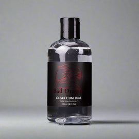 Bad Dragon Cum Lube CLEAR - Water Based Lubricant 8 oz (250 mL) - CheapLubes.com