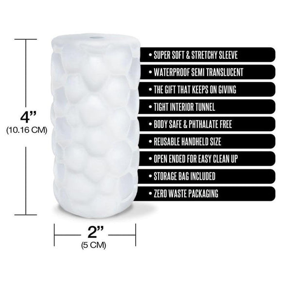 Pleasure Package - Use With Caution! Package Contains Choking Hazard - Textured Stroker - CheapLubes.com