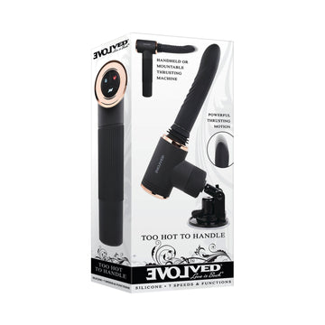 Evolved Too Hot To Handle - Handheld or Mountable Thrusting Machine - Rechargeable - CheapLubes.com