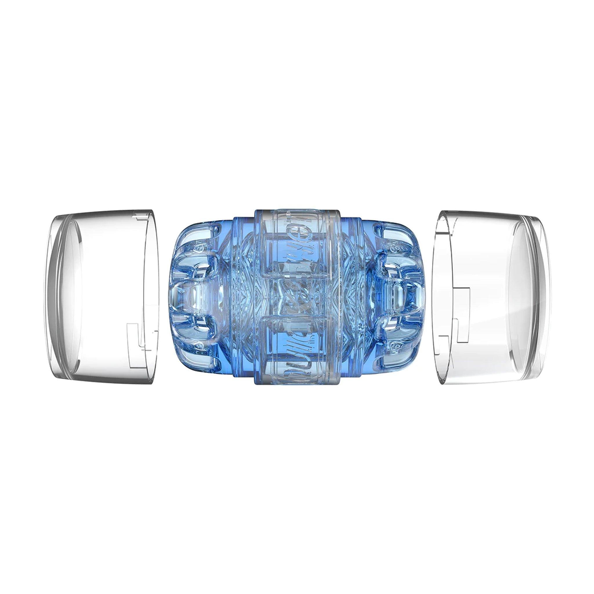 Fleshlight Quickshot Turbo - Male Masturbator - Blue - CheapLubes.com