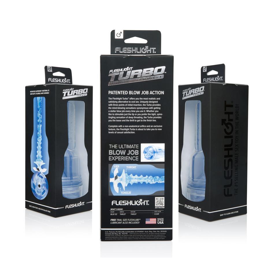 Fleshlight Turbo Thrust - Blue Ice - CheapLubes.com Fleshlight Turbo Thrust - Blue Ice - CheapLubes.com