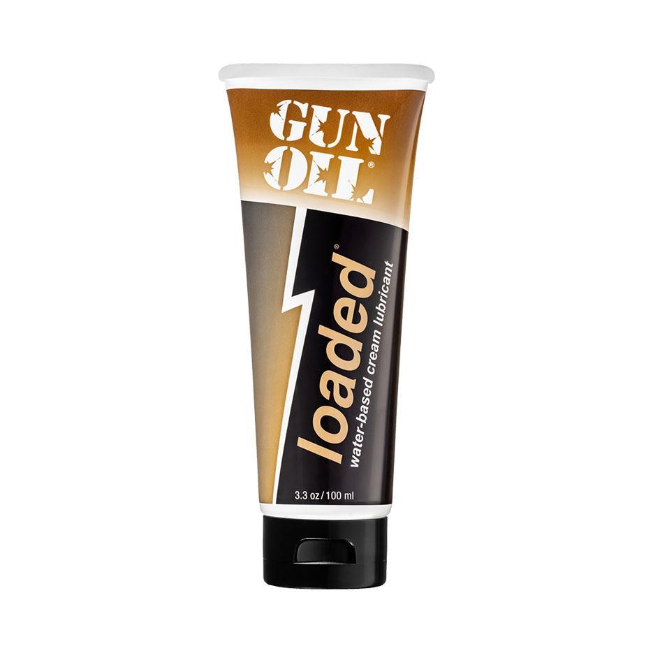 Gun Oil Loaded Personal Lubricant 3.3 oz (100 ml) Tube - CheapLubes.com