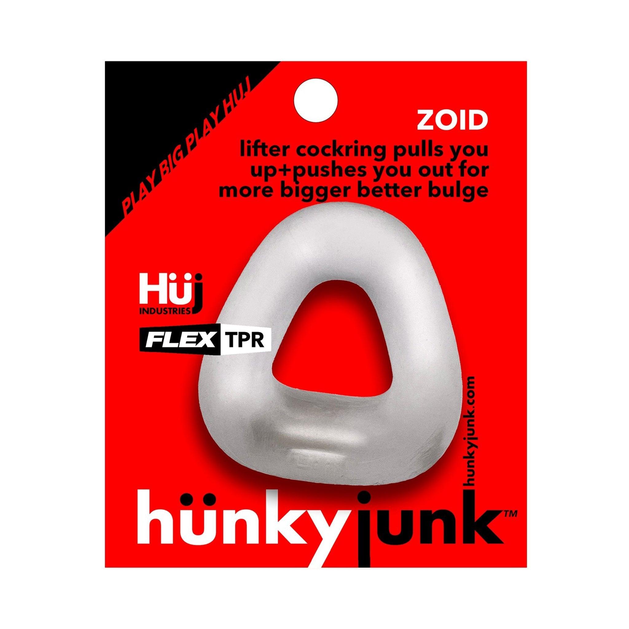 hünky junk ZOID Lifter Bulge Cockring - Clear - CheapLubes.com