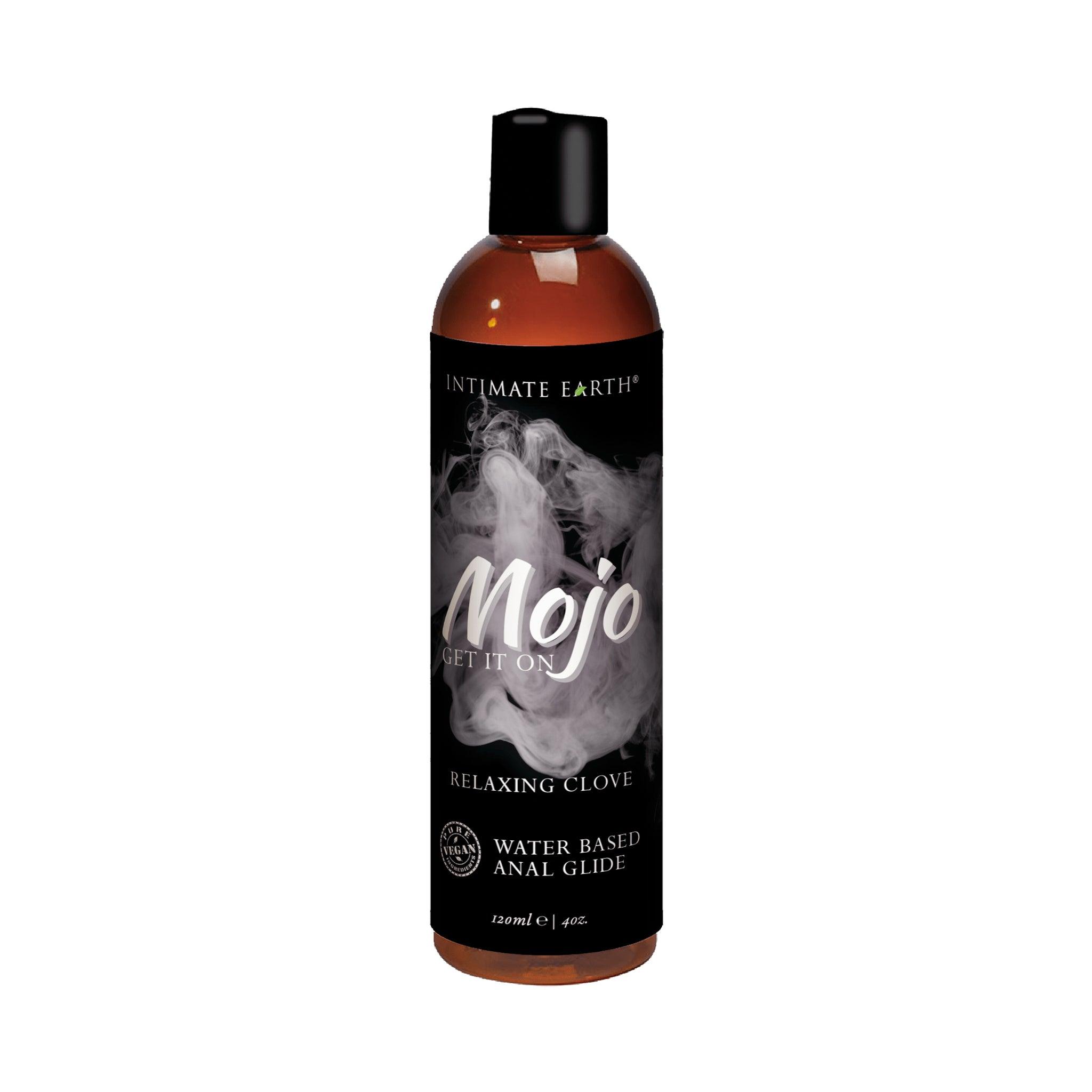 Intimate Earth MOJO Water-based Anal Relaxing Glide 4 oz (120 mL) - CheapLubes.com
