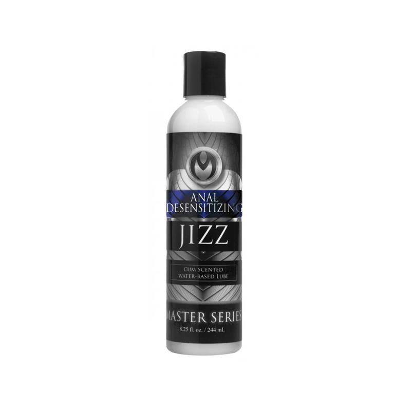 Jizz Cum Scented Anal Desensitizing Water-Based Body Glide - 8.5 oz (244 mL) - CheapLubes.com