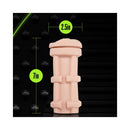 M for Men - Soft and Wet - with Pleasure Ridges - Self Lubricating Stroker - CheapLubes.com