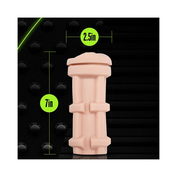 M for Men - Soft and Wet - with Pleasure Ridges - Self Lubricating Stroker - CheapLubes.com