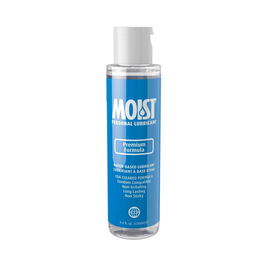 Moist Premium Formula Water-Based Lubricant - 4.4 oz (130 mL) - CheapLubes.com