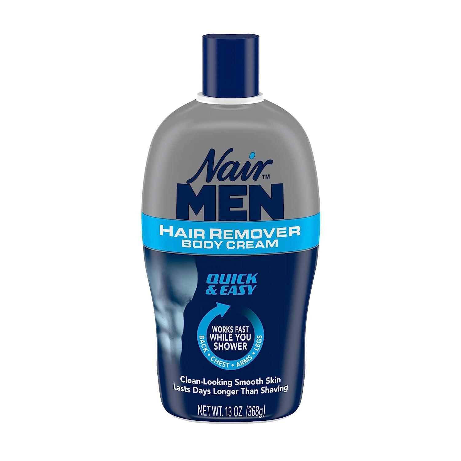 Nair for Men - Hair Remover Body Cream 13 oz (368g) - CheapLubes.com