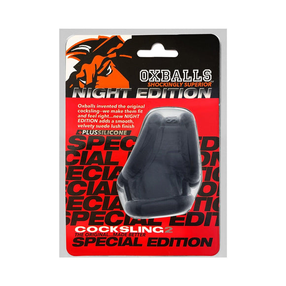 Oxballs Night Edition Cocksling 2 PLUS+silicone - CheapLubes.com